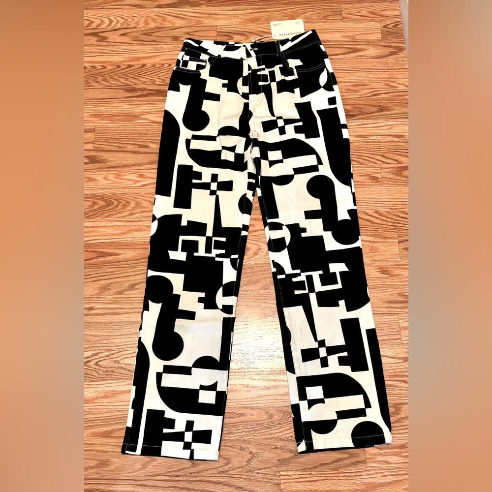 NWT Peppermayo High-waisted pants Size 10 AU/ size 6 US